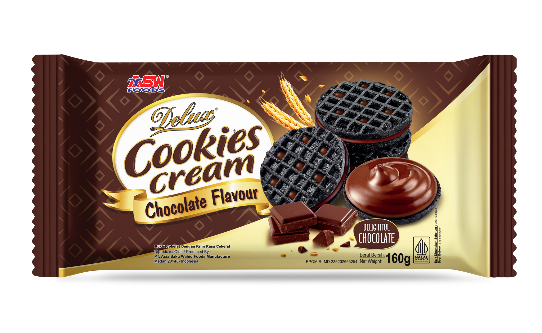 Delux Cookies Cream Chocolate
